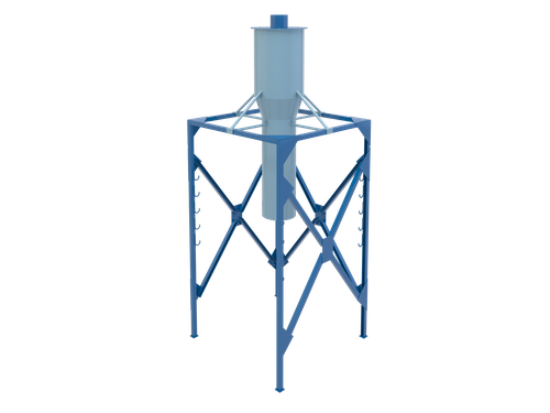 Циклон Ц-450-1A-D с коротким соплом и перфорацией