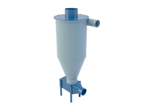 Циклон Ц-450-1A-Z с осушителем, коротким соплом и перфорацией