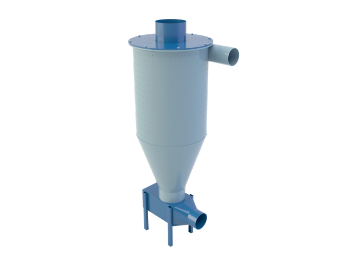 Циклон Ц-450-1A-Z с осушителем, коротким соплом и перфорацией
