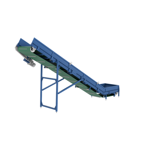 Транспортёр ленточный PZO-TL800d L-образный
