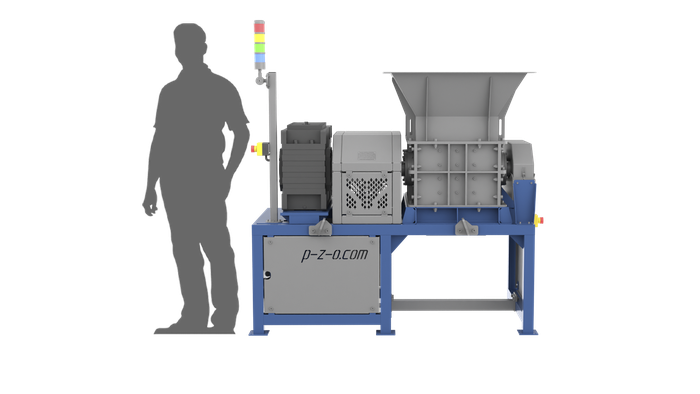 Двухвальный мини шредер PZO SHR-300D2M.N5