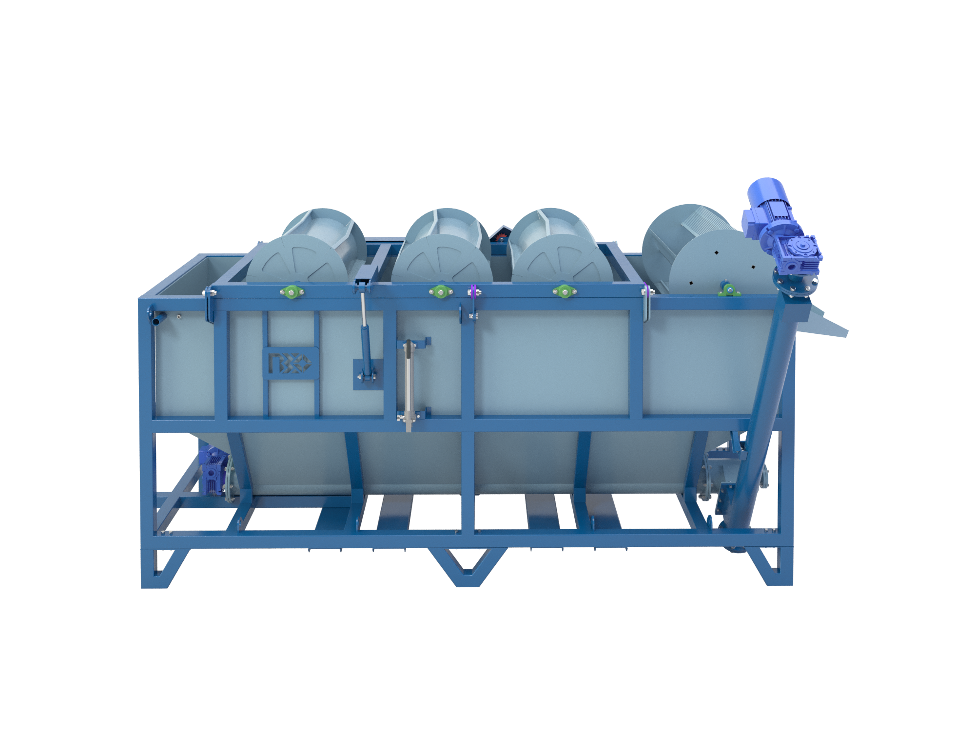 Ванна флотации PZO-VF302 для тонущих материалов