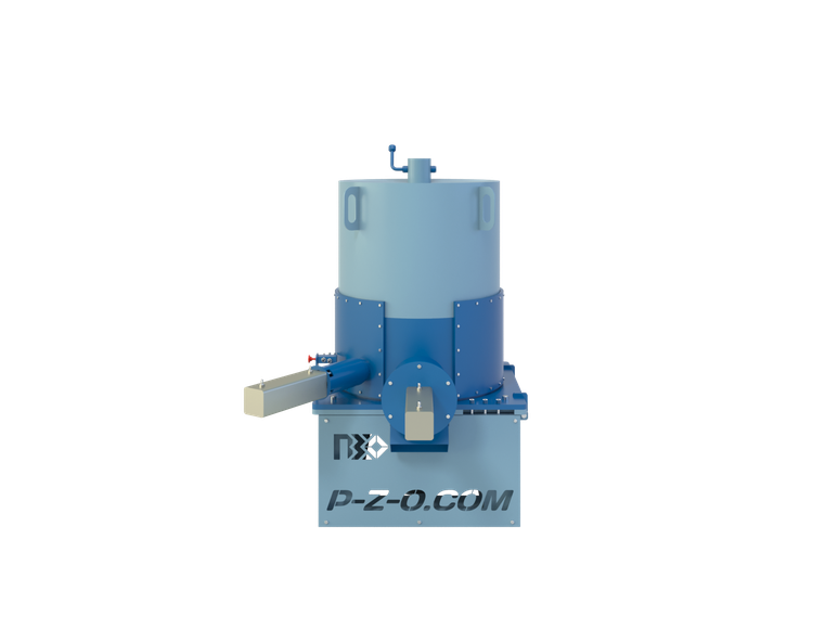 Агломератор PZO-А-37B с ременным приводом и механизированным раскрытием
