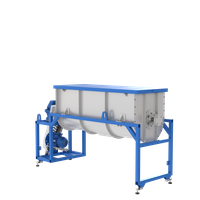 Смеситель сыпучих материалов ленточный SSM-1000