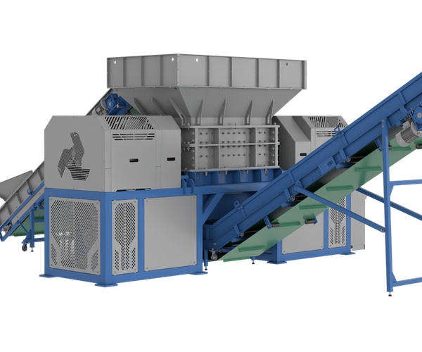 Шредер двухвальный PZO SHR-1300h45D2M