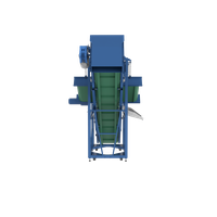Ленточный транспортер PZO-TL300m L-образный с магнитным сепаратором