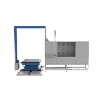 Стреппинг-машина PZO VSA-185R для паллет с вертикальной обвязкой и поворотной платформой