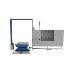 Стреппинг-машина PZO VSA-185R для паллет с вертикальной обвязкой и поворотной платформой