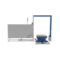 Стреппинг-машина PZO VSA-185R для паллет с вертикальной обвязкой и поворотной платформой