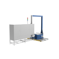 Стреппинг-машина PZO VSA-185R для паллет с вертикальной обвязкой и поворотной платформой