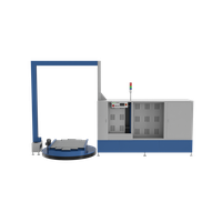 Стреппинг-машина PZO VSA-185R для вертикальной обвязки паллет с поворотной платформой