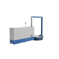 Стреппинг-машина PZO VSA-185R для вертикальной обвязки паллет с поворотной платформой