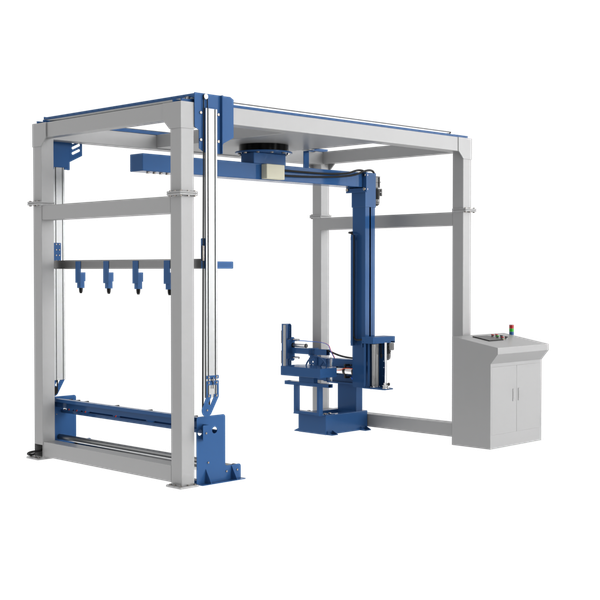 Автоматический паллетообмотчик с вращающейся рукой PZO BPW-1800HRA-SH