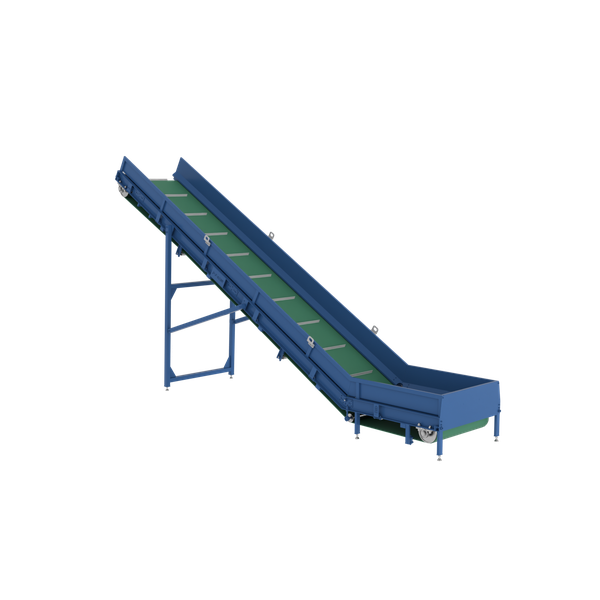 Транспортёр ленточный PZO-TL800d L-образный