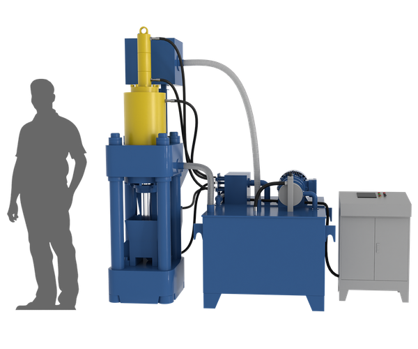 Брикетировочный пресс для металлической стружки ПВБ 250