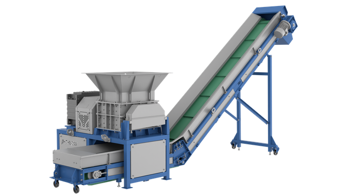 Двухвальный мини шредер PZO SHR-300D2M.N5