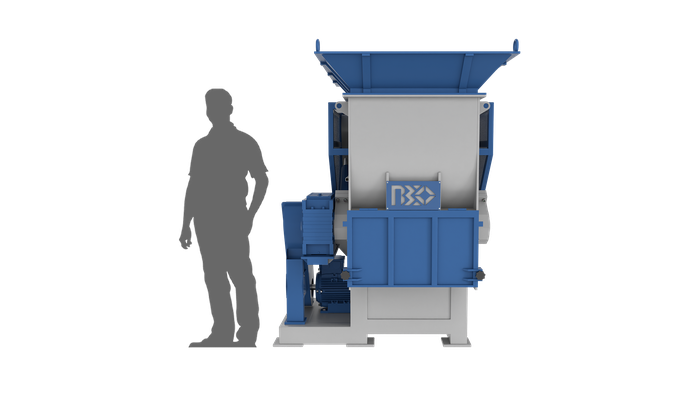 Одновальный шредер PZO SHR 1000e55R