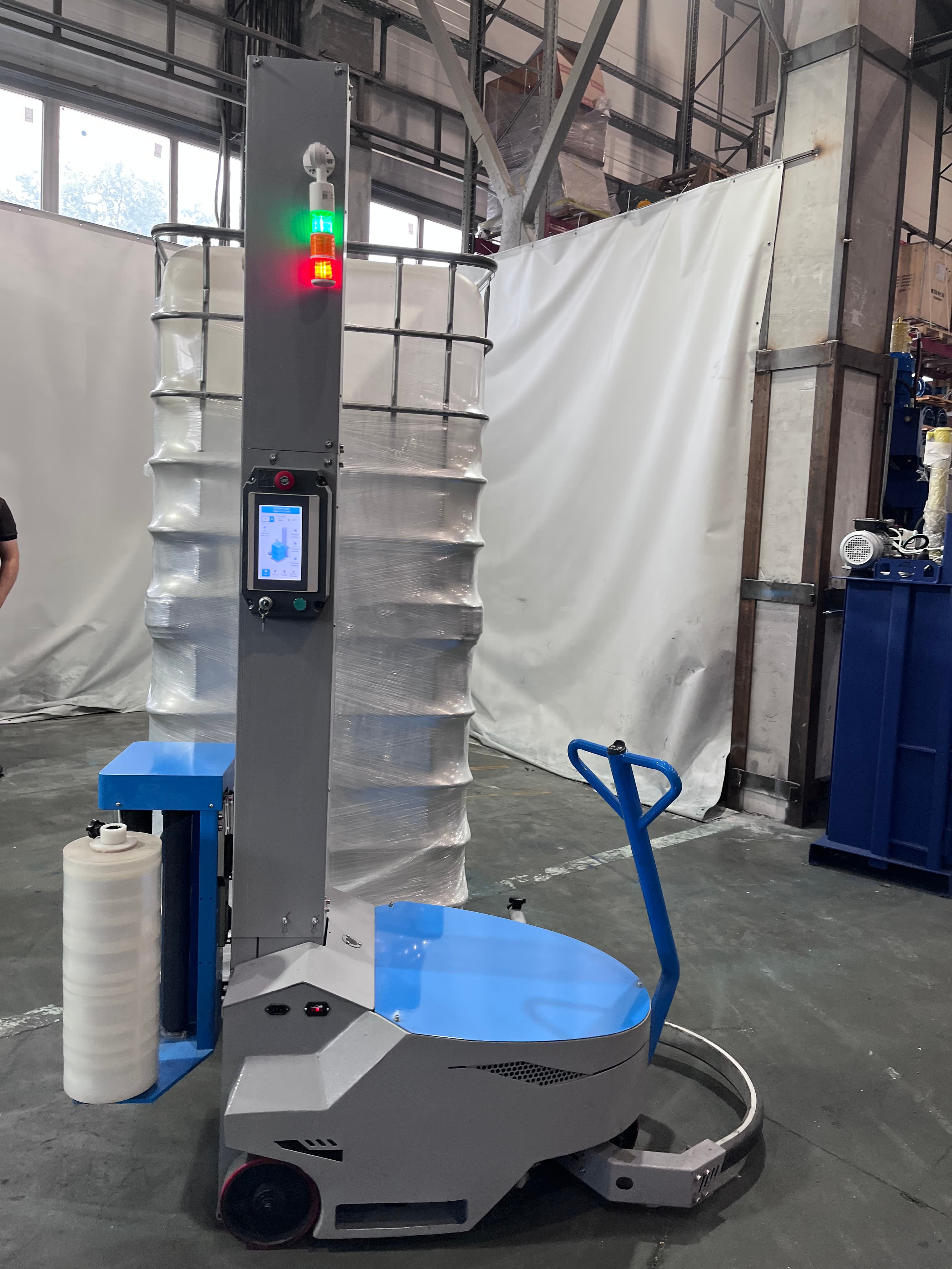 Мобильные паллетообмотчики